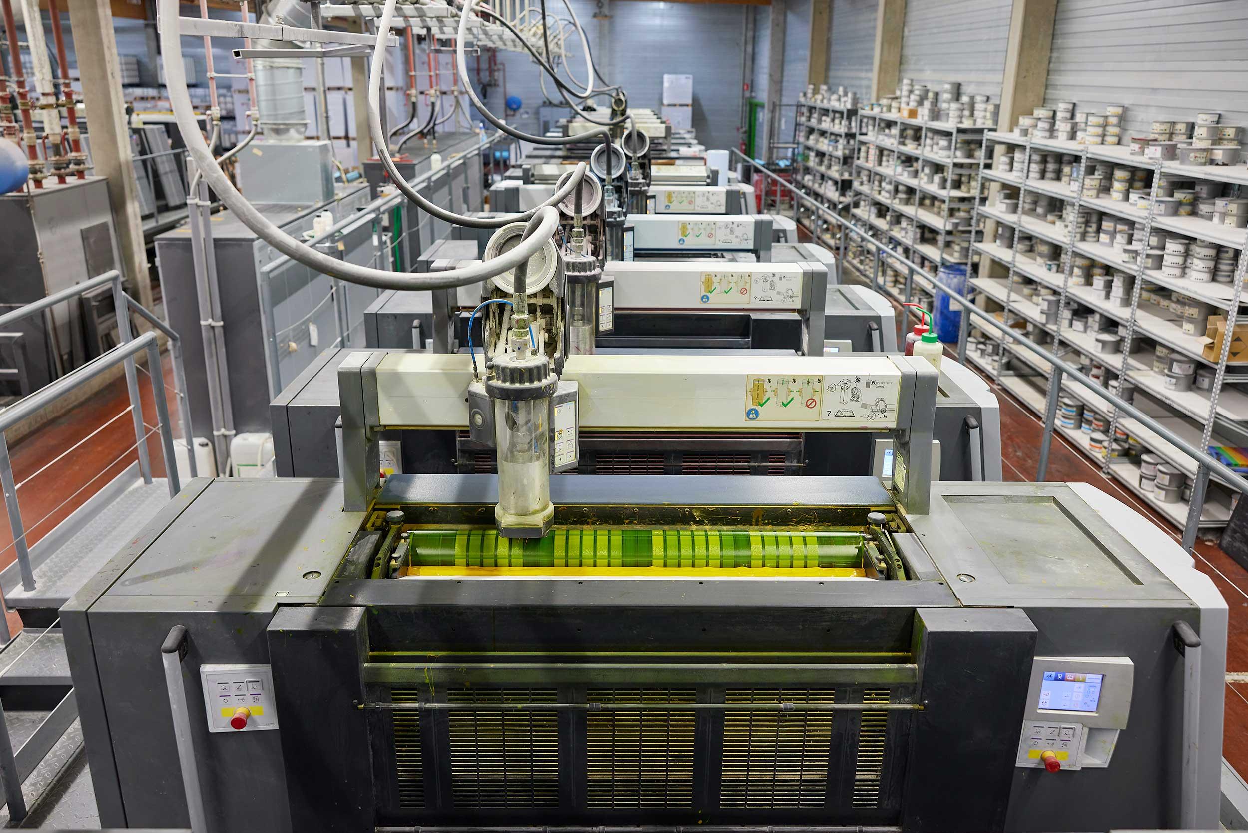 Daneels Media Group Offset drukkerij overview