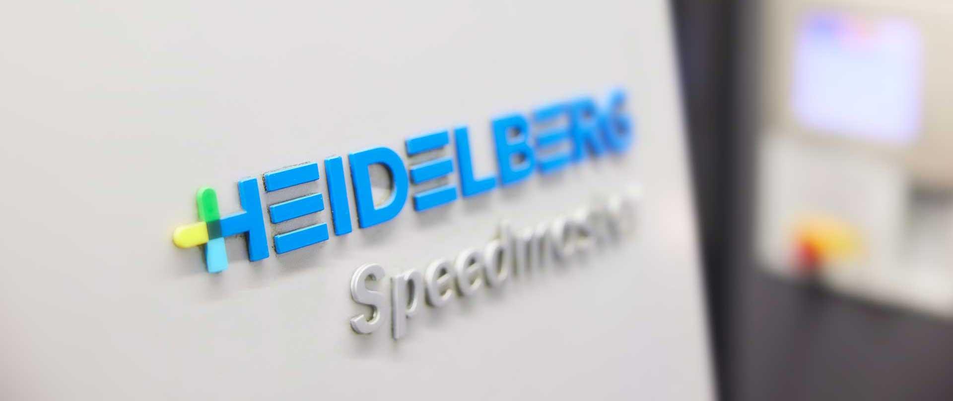 Daneels Media Group Heidelberg Speedmaster logo