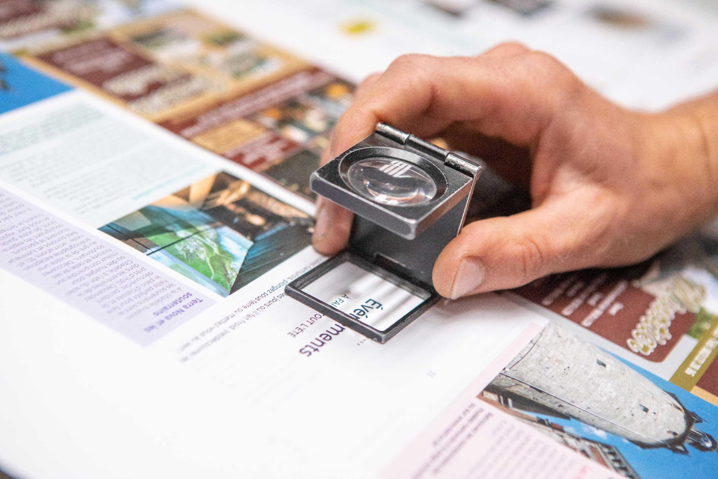 Daneels Media Group Offset drukwerk controle